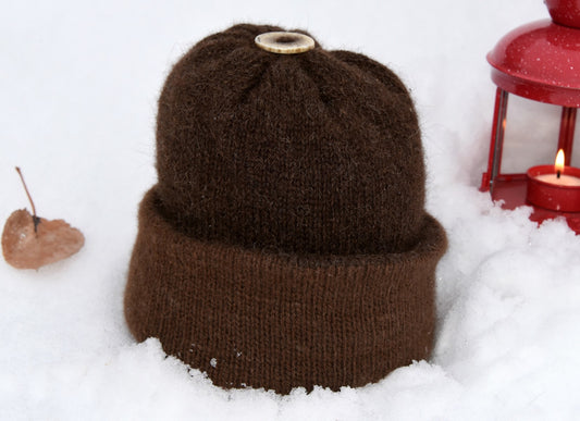 Cuffed Bison Brain Warmer